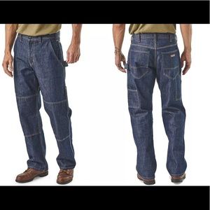 Patagonia men's steel forge denim pants sz 30x34
